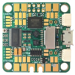 SPRacingH7EXTREME PCB - Top