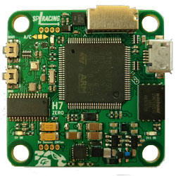 SPRacingH7ZERO PCB - Bottom